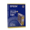 Epson T481 Ink Cartridge - Yellow Genuine