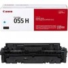 Canon 3019C002AA, 055H, Toner Cartridge HC Cyan, LBP663, LBP742, LBP744, LBP746- Original