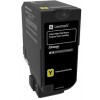 Lexmark 74C2HY0, Toner Cartridge HC Yellow Return Program, CS720, CS725- Original
