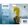 Epson T0487 Ink Cartridge - 6 Colour Multipack Genuine