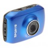 Pro HD Helmet Sport DV 1280 x 720,  Digital Video Waterproof Camera/ Camcorder- Blue
