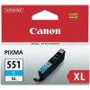 Canon 6444B001, 551XL, Ink Cartridge HC Cyan, MG5550, MG6340, MX725, MX920- Original