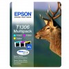 Epson T1306, Extra HC 3 Colour Multipack, Stylus SX525WD, BX305F, BX625FWD- Original