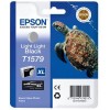 Epson T1579, Ink Cartridge Light Light Black, Stylus Photo R3000- Original