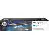HP L0R09A, 981X, Ink Cartridge HC Cyan, Pagewide Colour 556, 586- Original
