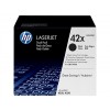 HP Q5942XD, Toner Cartridge HC Black Multipack, Laserjet 4250, 4350- Original
