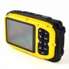 16MP, 2.7" Waterproof Digital Video Camera / Underwater DV Camcorder- Yellow and Black