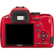 Pentax, K-50, Digital SLR Camera- Red