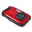 16MP, 2.7" Waterproof Digital Video Camera / Underwater DV Camcorder- Red and Black